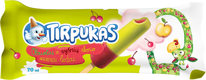 Tirpukas ice lolly