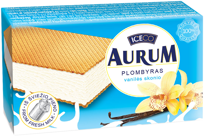 Aurum between wafers