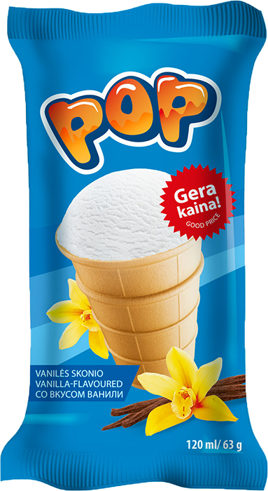 Pop waffle cup
