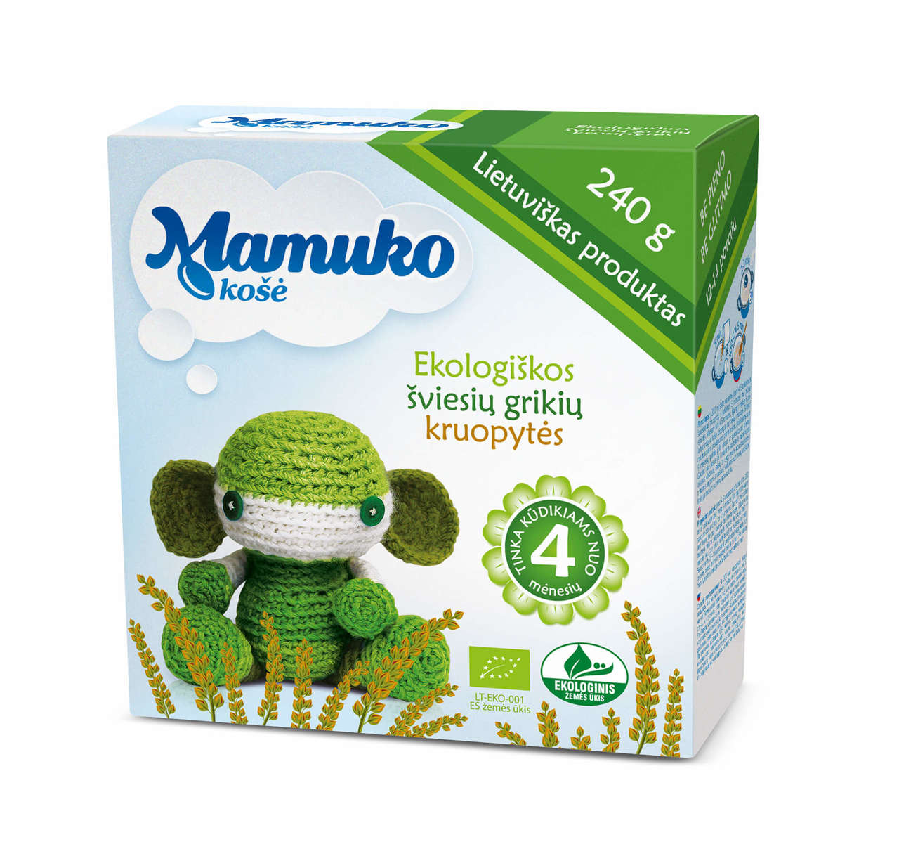 Organic LIGHT BUCKWHEAT Grits