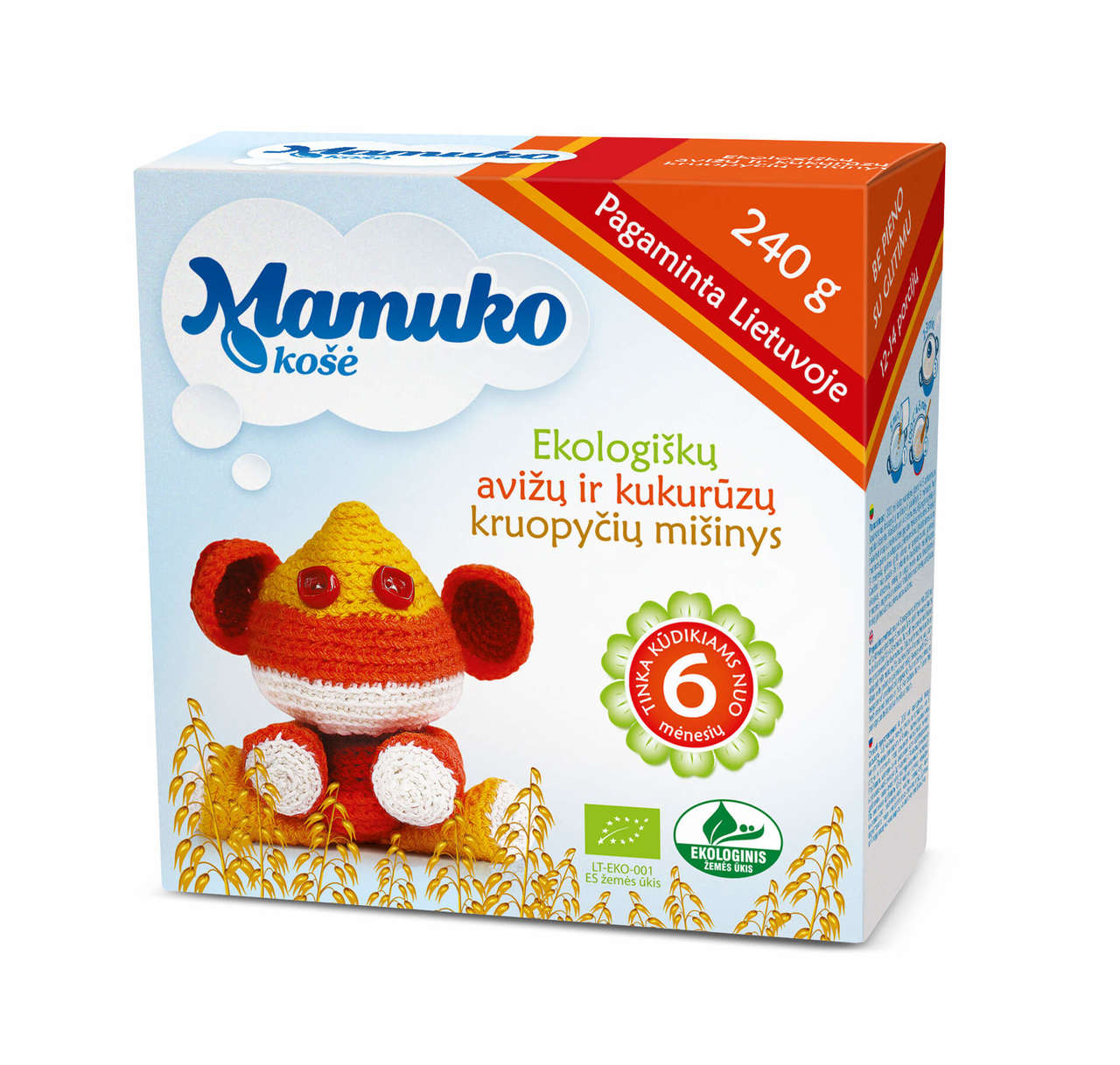 Organic OAT AND CORN Grits