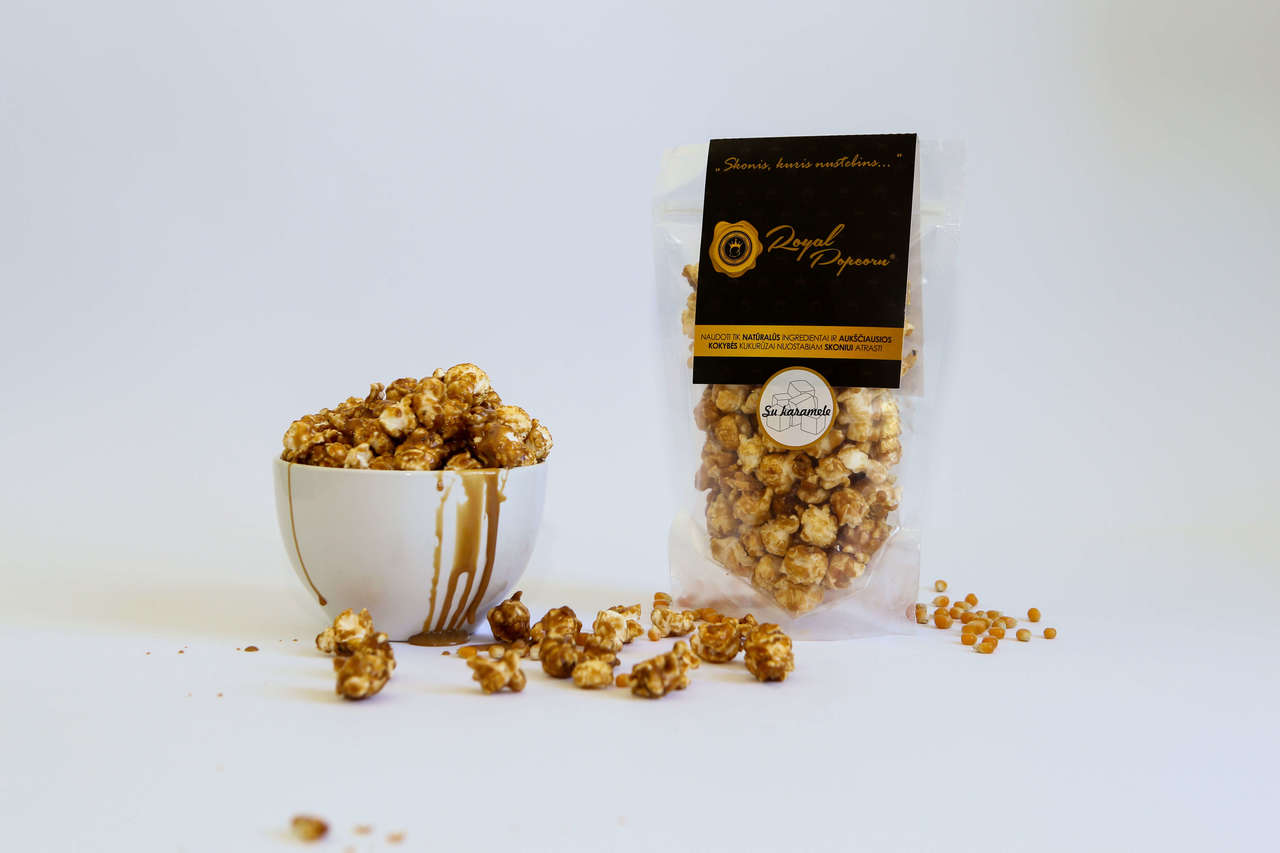 Royal Popcorn with Caramel