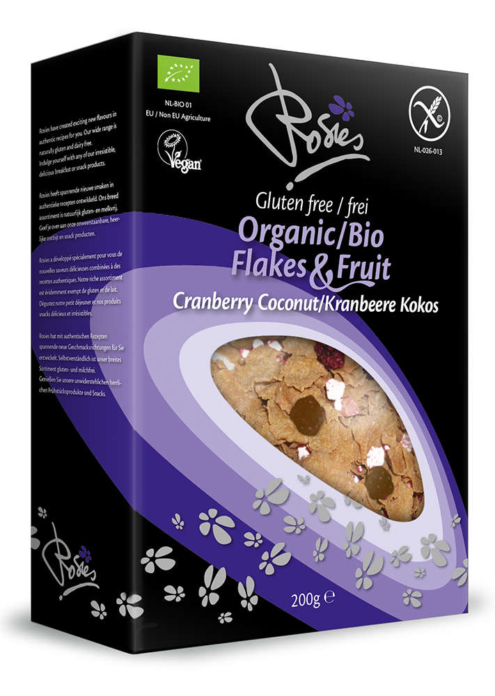 Gluten Free Flakes and Fruit Cranberry Coconut