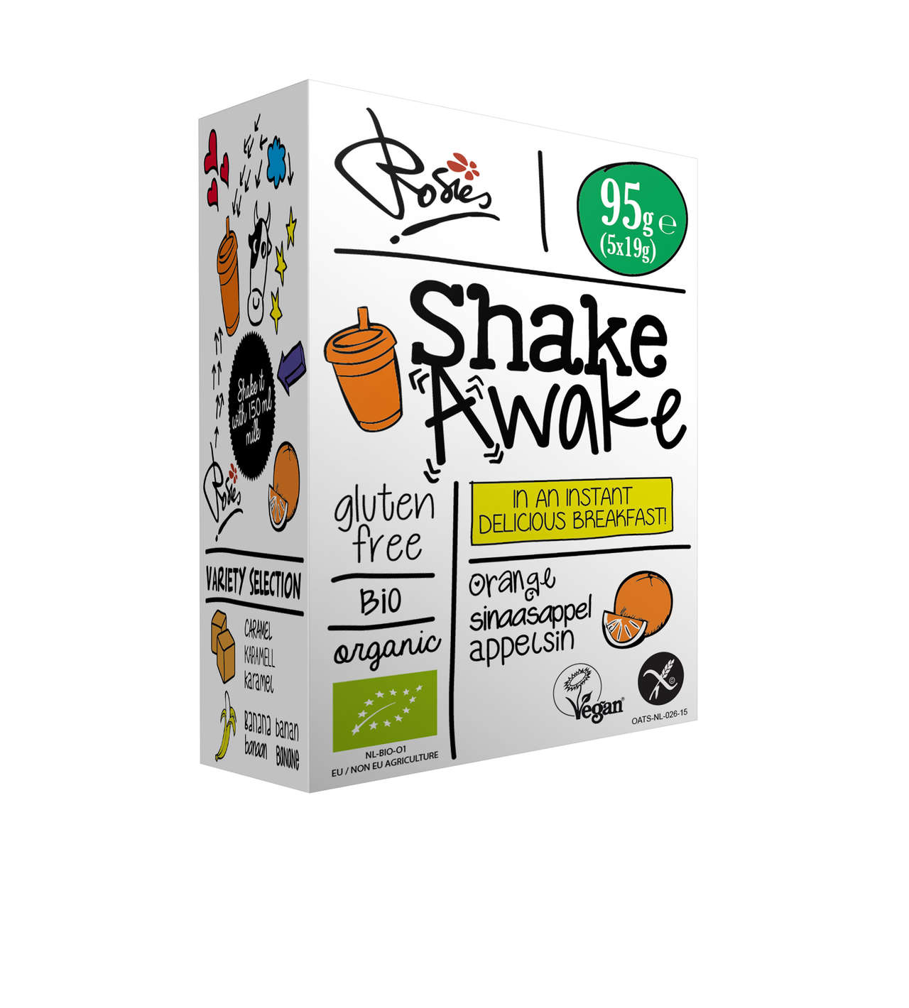 Gluten Free Shake Awake Orange