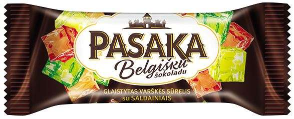 Curd cheese "PASAKA" with sweets, 20% fat.