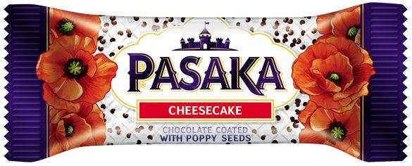 Curd cheese "PASAKA" with poppy seeds