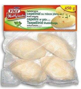Zeppelins with meat stuffing , 450g