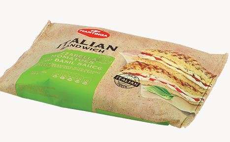 Italian Sandwich with Mozarella,Tomatoes and Basil Sauce 200g