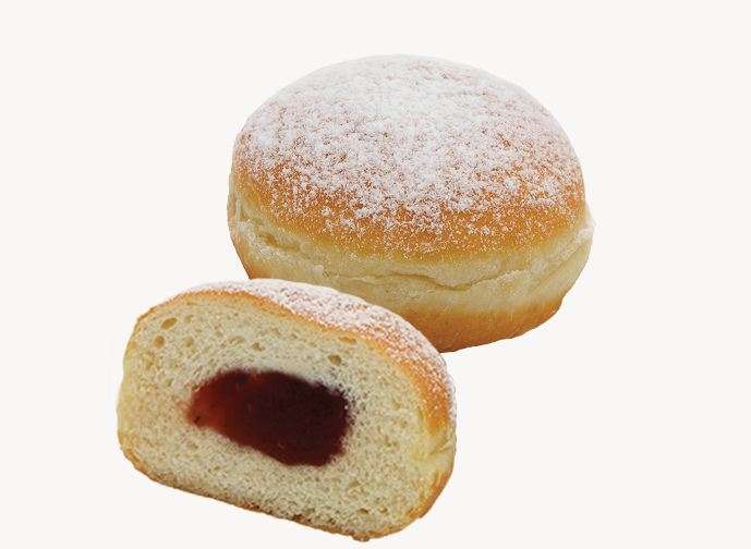 Donut with jam (assorted) 60g
