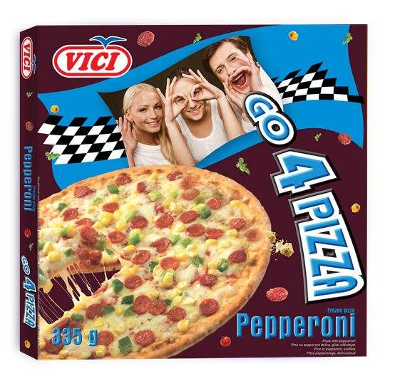 Pepperoni Pizza, Go 4 Pizza, 335g