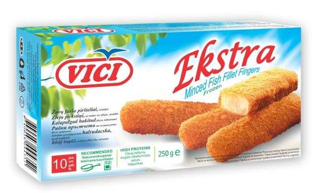 Fish fingers  ''EKSTRA'', 250 g
