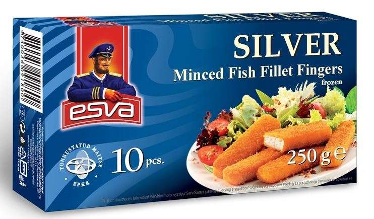 Fish fingers ''SILVER ESVA'', 250 g