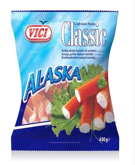Crab sticks "Aliaska" "Viči", 400 g