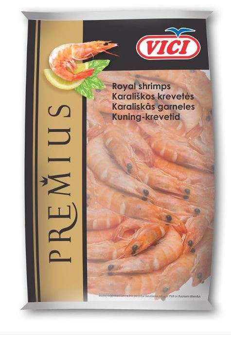Frozen shrimp (50/70), 400g