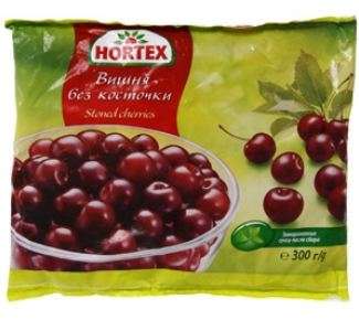 Frozen pitted cherries "Hortex", 300g