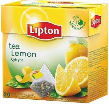 LIPTON black tea lemon flavor * 20