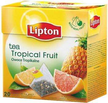 LIPTON black tea with tropical fruit flavor *20