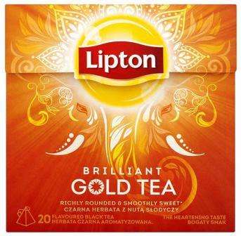 LIPTON black tea GOLD *20