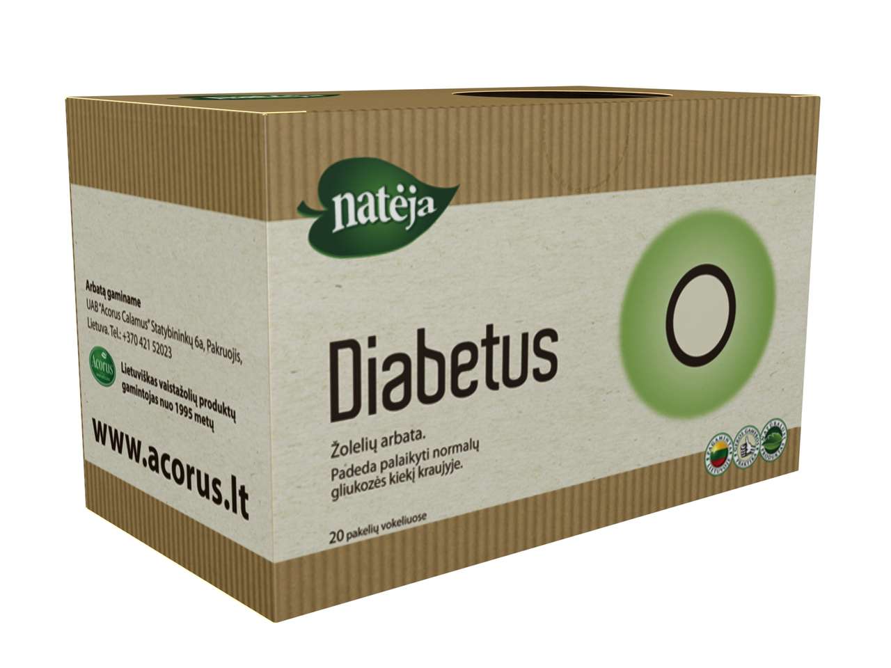 "Diabetus" (normal blood sugar level support) , 30g