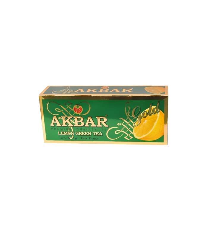 Green tea with lemon AKBAR GREEN GOLD 2gx25