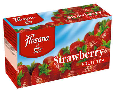 Raspberry taste tea  20 * 2 g FLOSANA