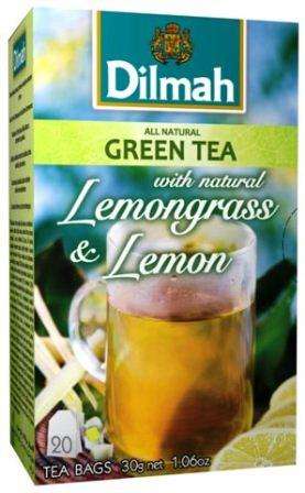 DILMAH Lemongrass&Lemon green 20 with thread /green tee