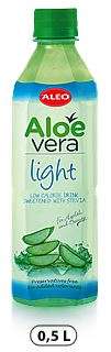ALOE VERA with Stevia "ALEO Light" 0,5L/Drink (PET)
