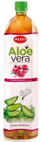 ALOE VERA Pomegranate flavour "ALEO" 1,5L/Drink (PET)