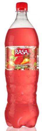 Carbonated drink RASA FRUT  Strawberry - Cranberry taste, 1,25 L