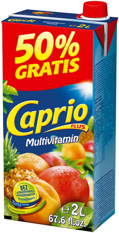 Multivitamin drink 2l CAPRIO