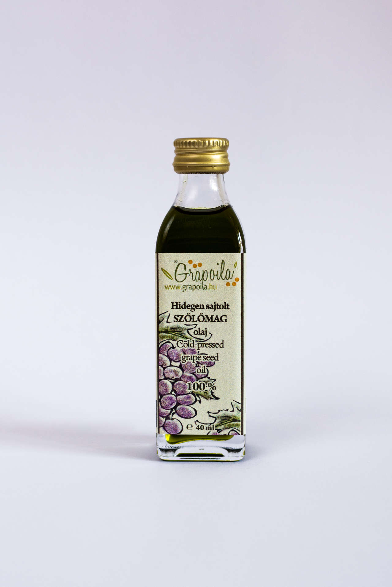 Grape seed oil cold pressed