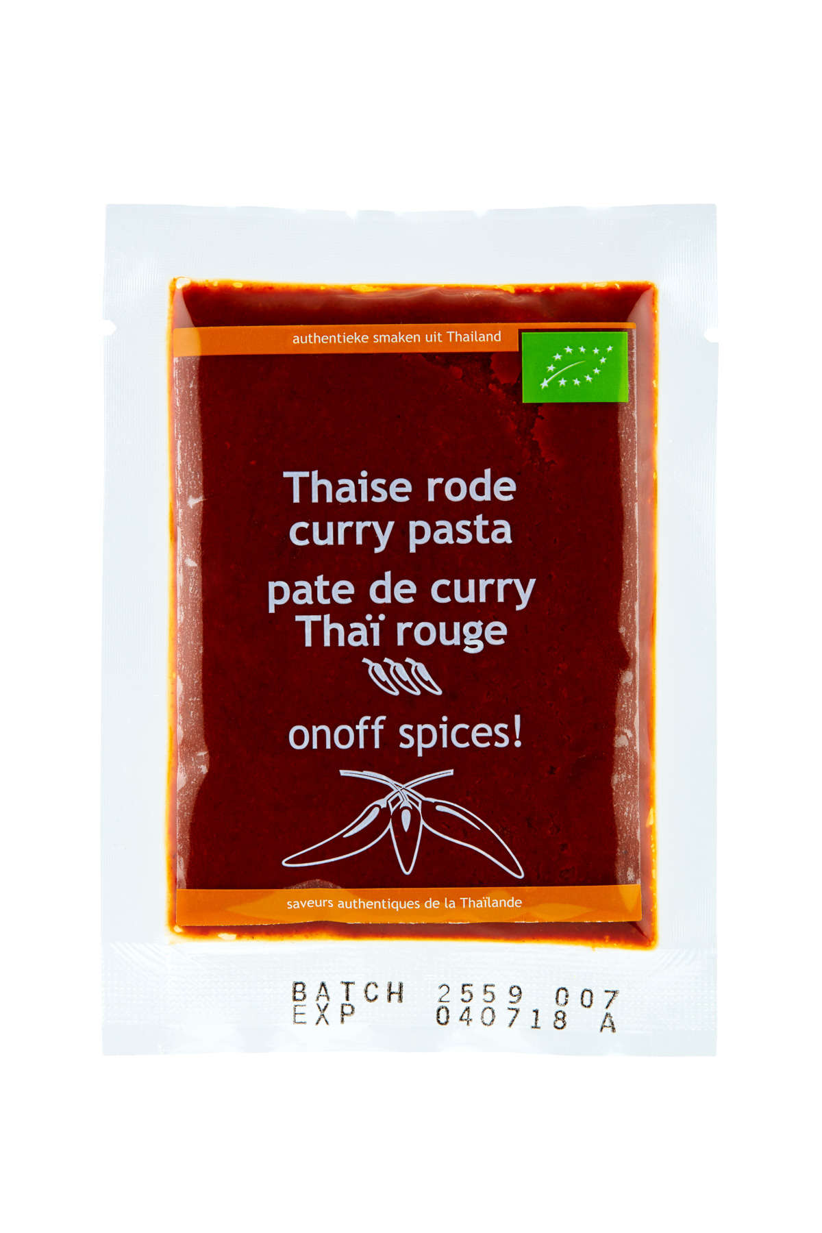 organic Thai red curry paste