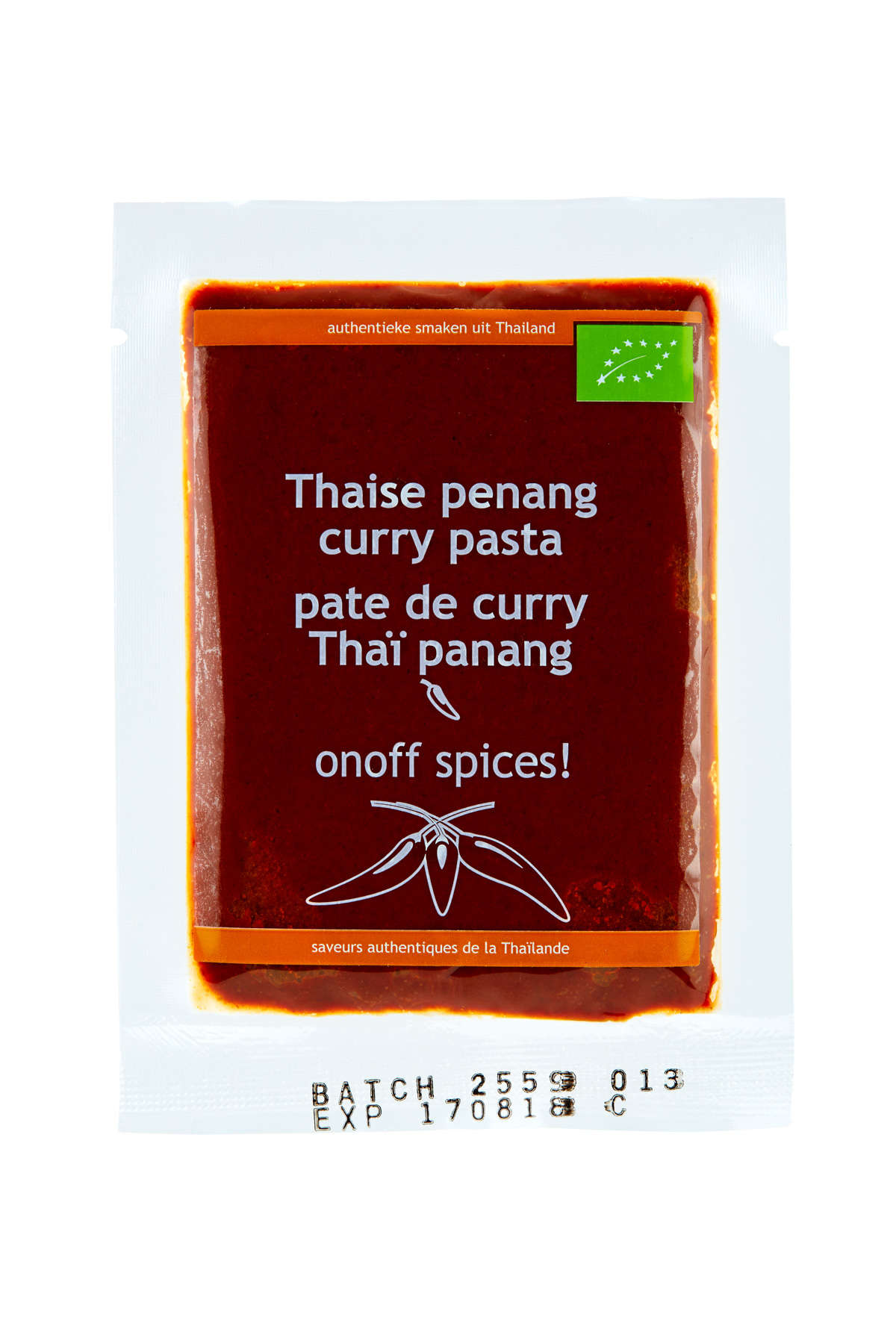 organic Thai panang curry paste