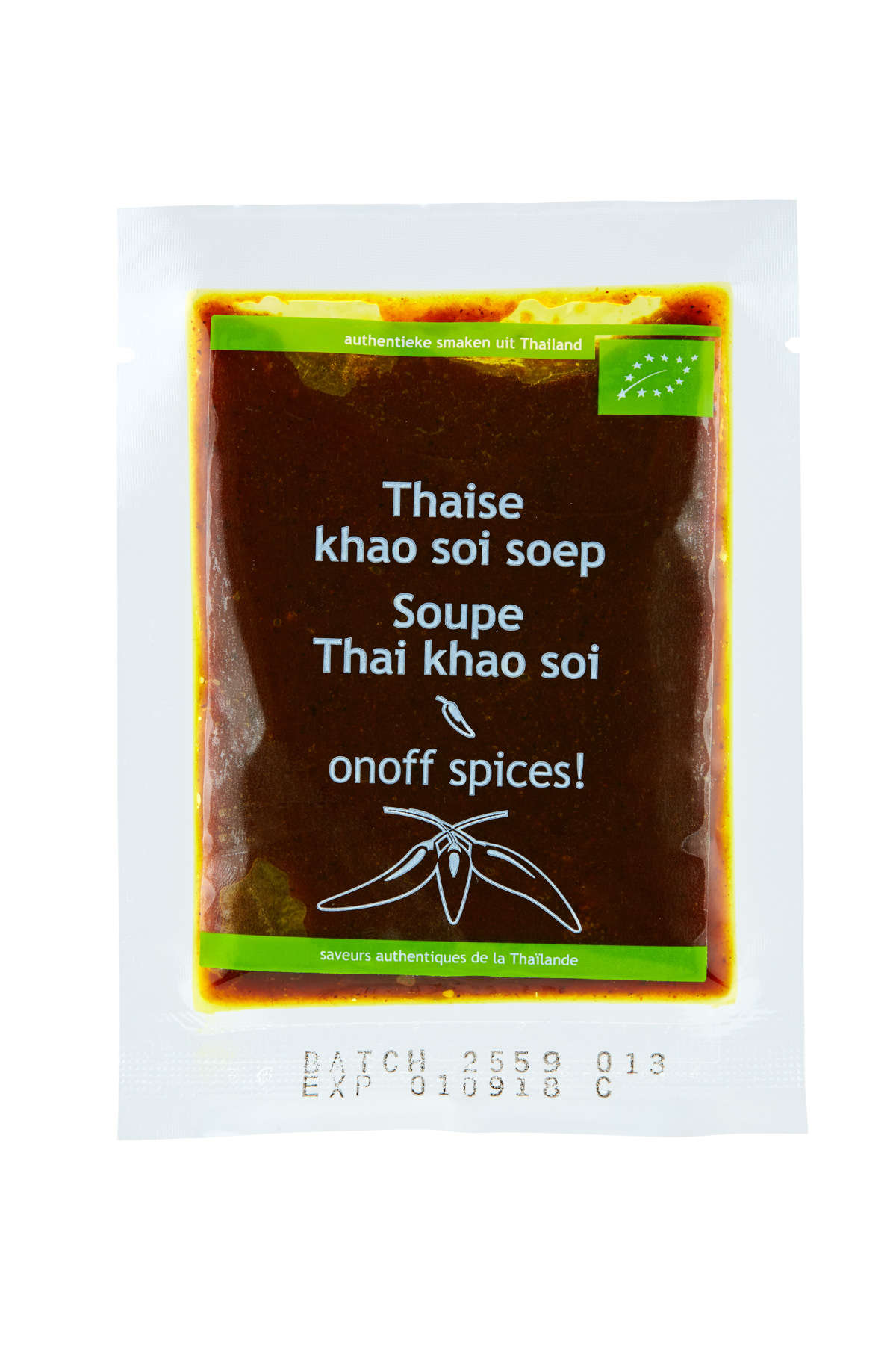 organic Thai khao soi soup