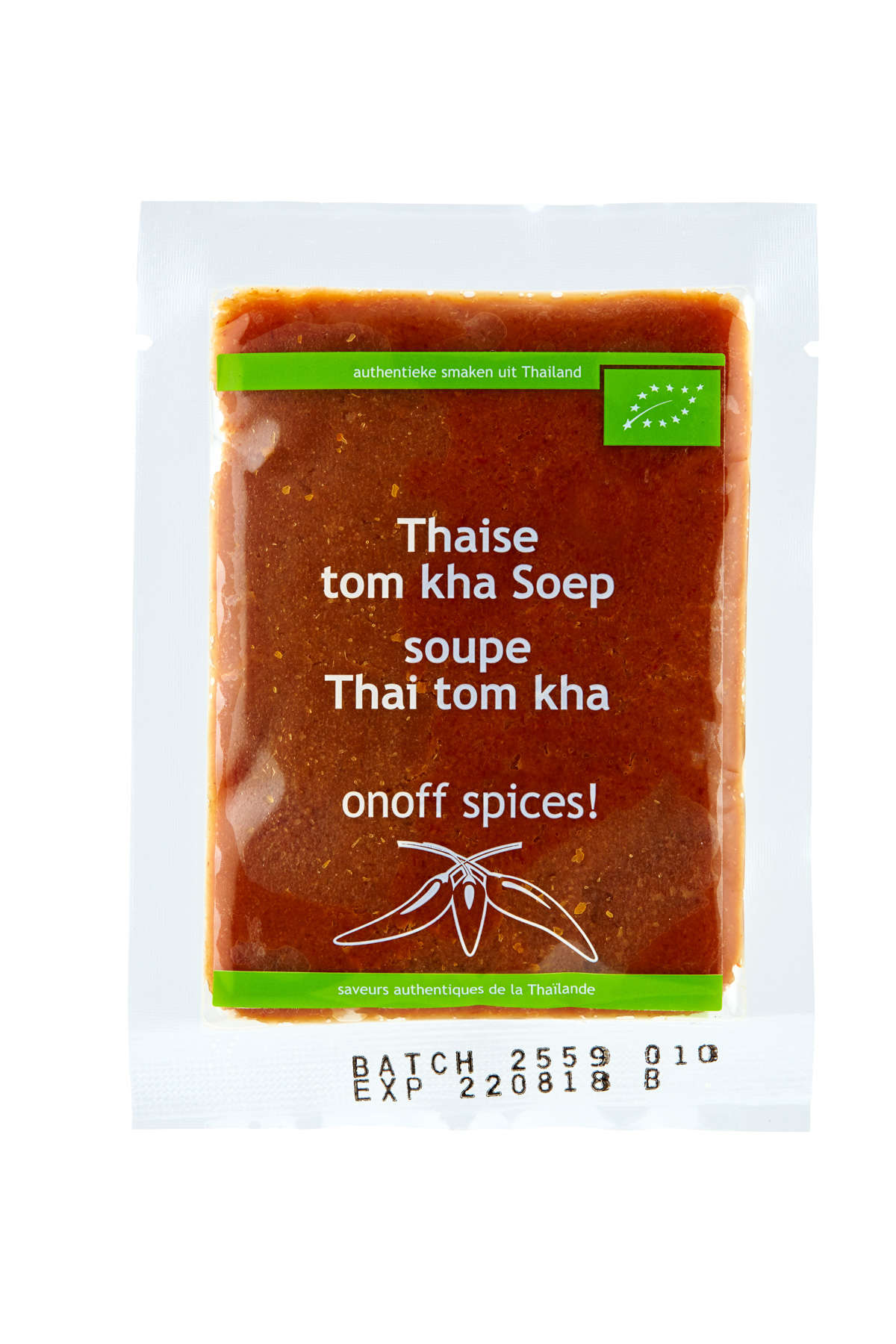 organic Thai tom kha soup