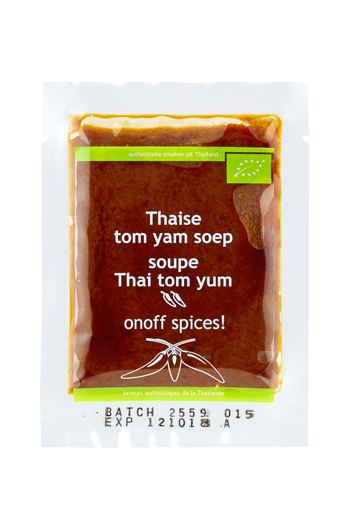 organic Thai tom yum soup 