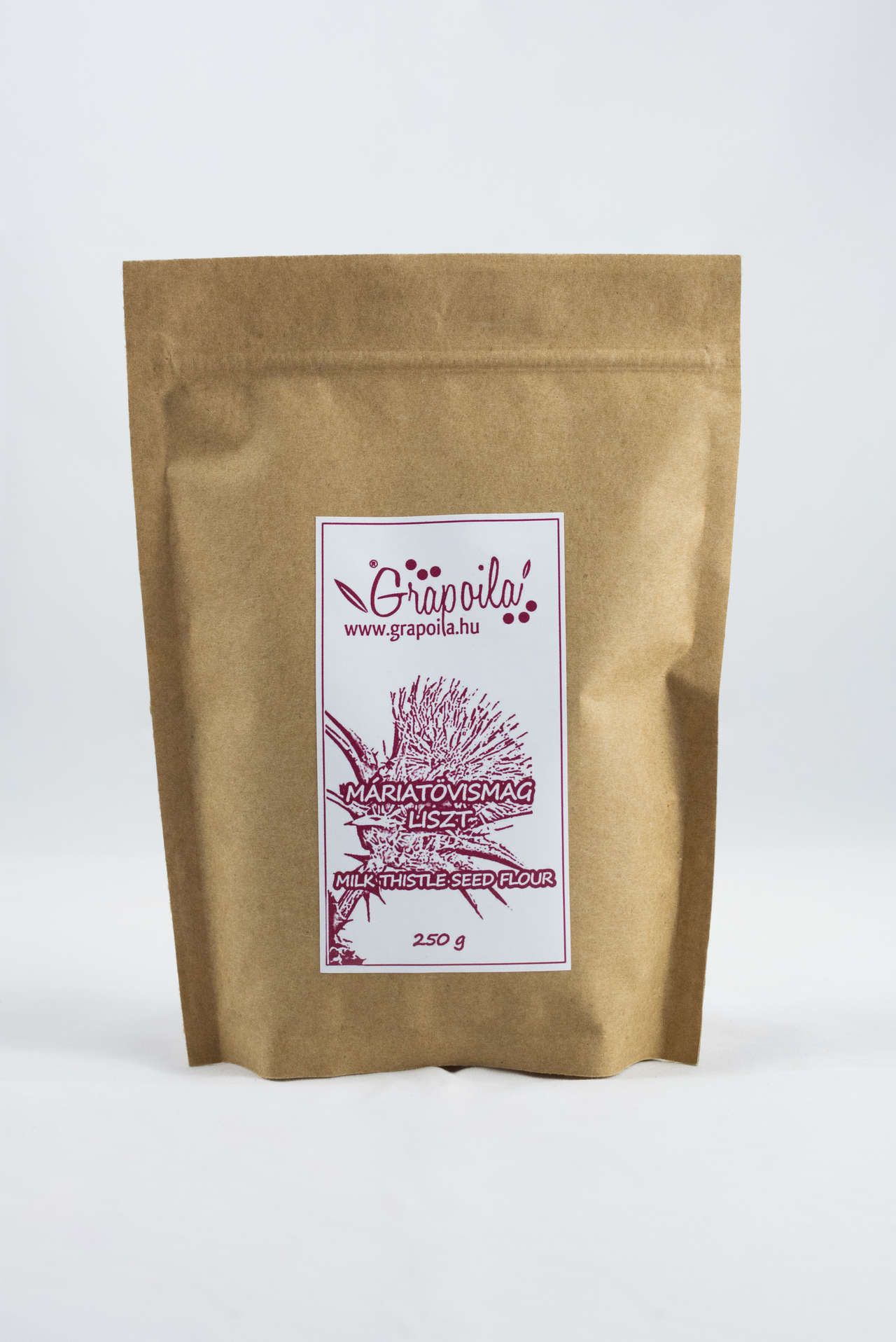 Milk thistle seed flour