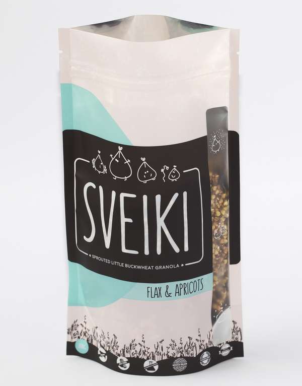 Sprouted buckwheat granola - Caramel