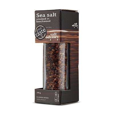 SMOKED COARSE SEA SALT (MILL)