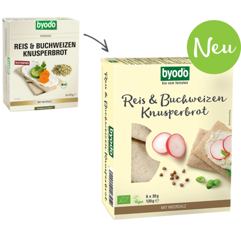 Rice & Buckwheat Crisp Bread