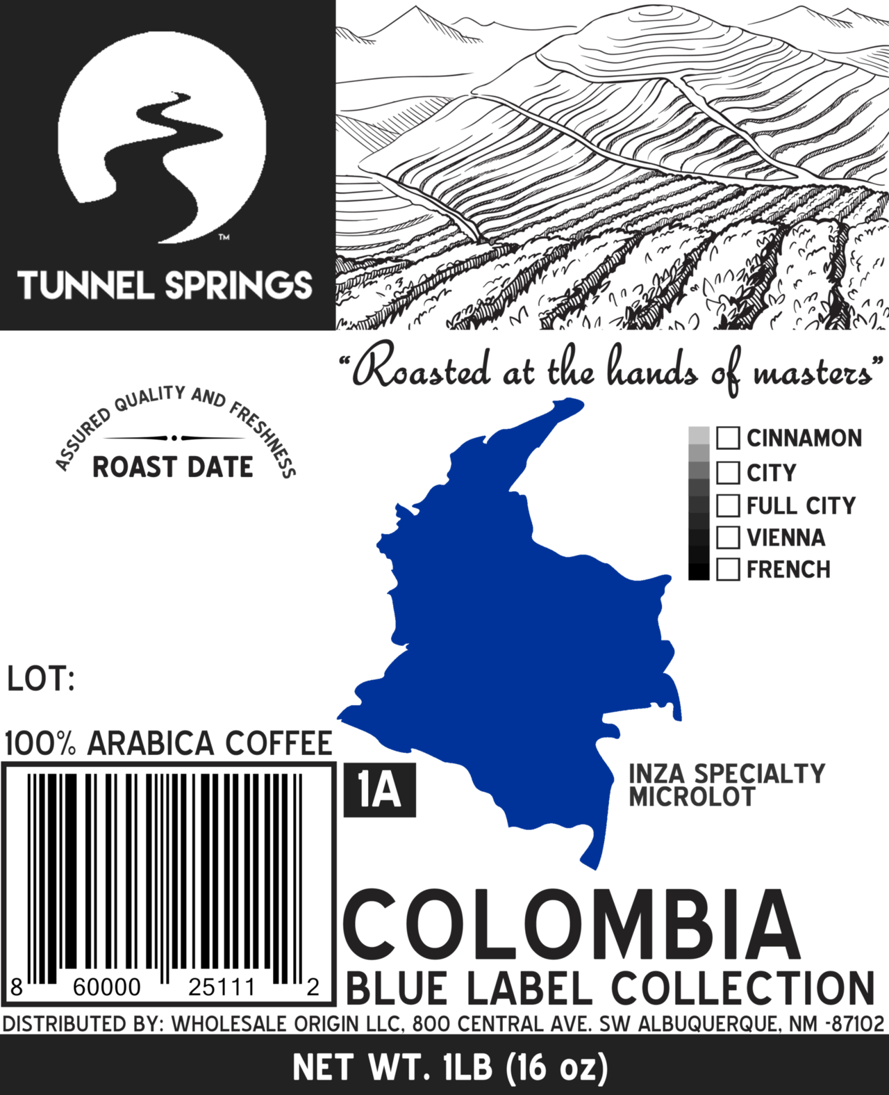 COLOMBIA INZA SPECIALTY COFFEE